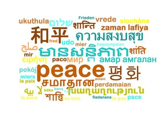 Peace multilingual