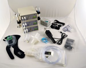 Q-teach human CO2 and O2 measuring package