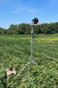 NOX measuring crop field water content NOX measuring field crop water content