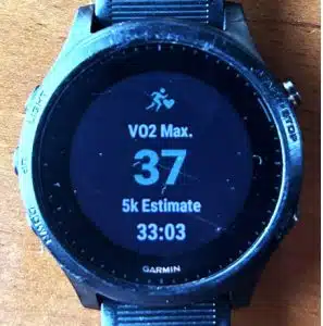 watch with VO2max watch with VO2max