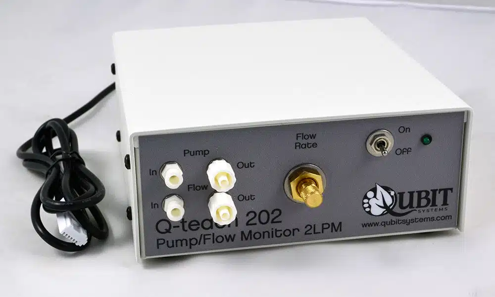 Gas pump and flow monitor 2LPM