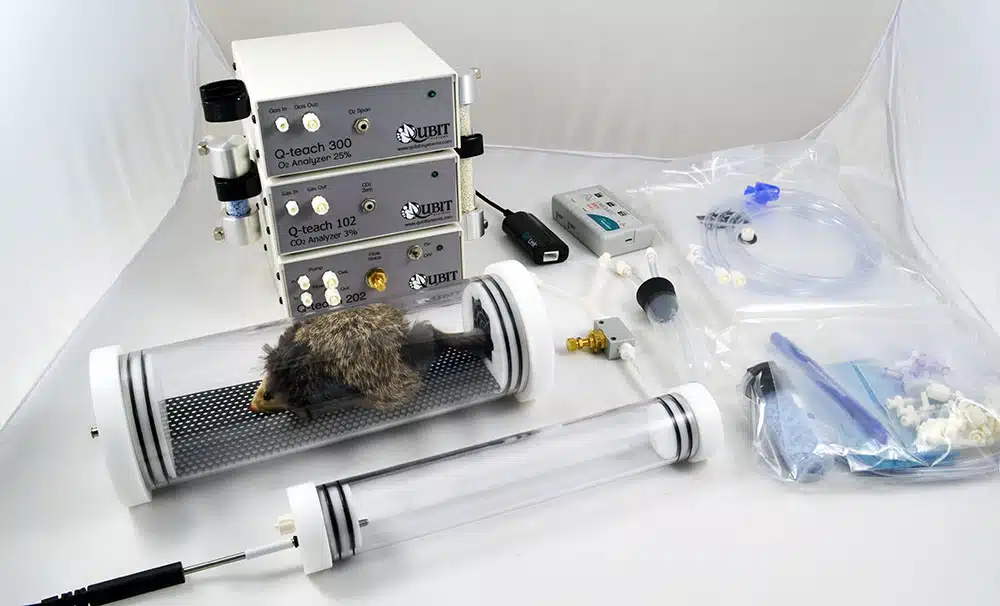 teaching package for animal CO2 and O2 measurements